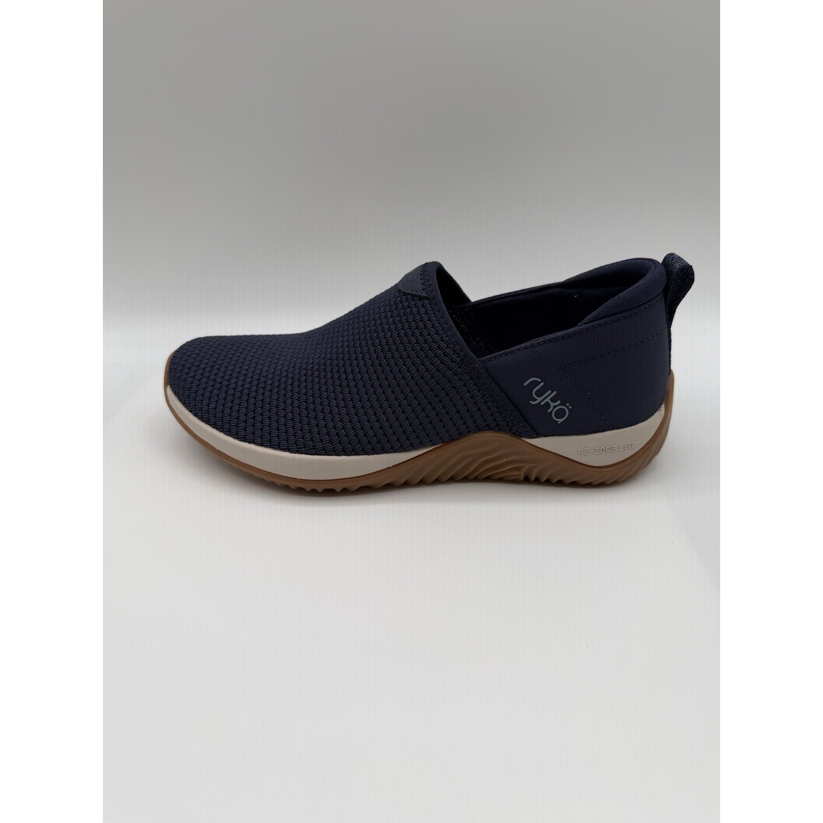 Ryka Echo Unwind Slip On Sneakers, Women's 6 M, Academy Blue, Nib